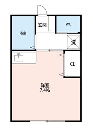 アドバンス上重原の物件間取画像